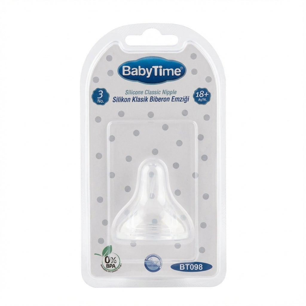 BabyTime Silicone Classic Nipple