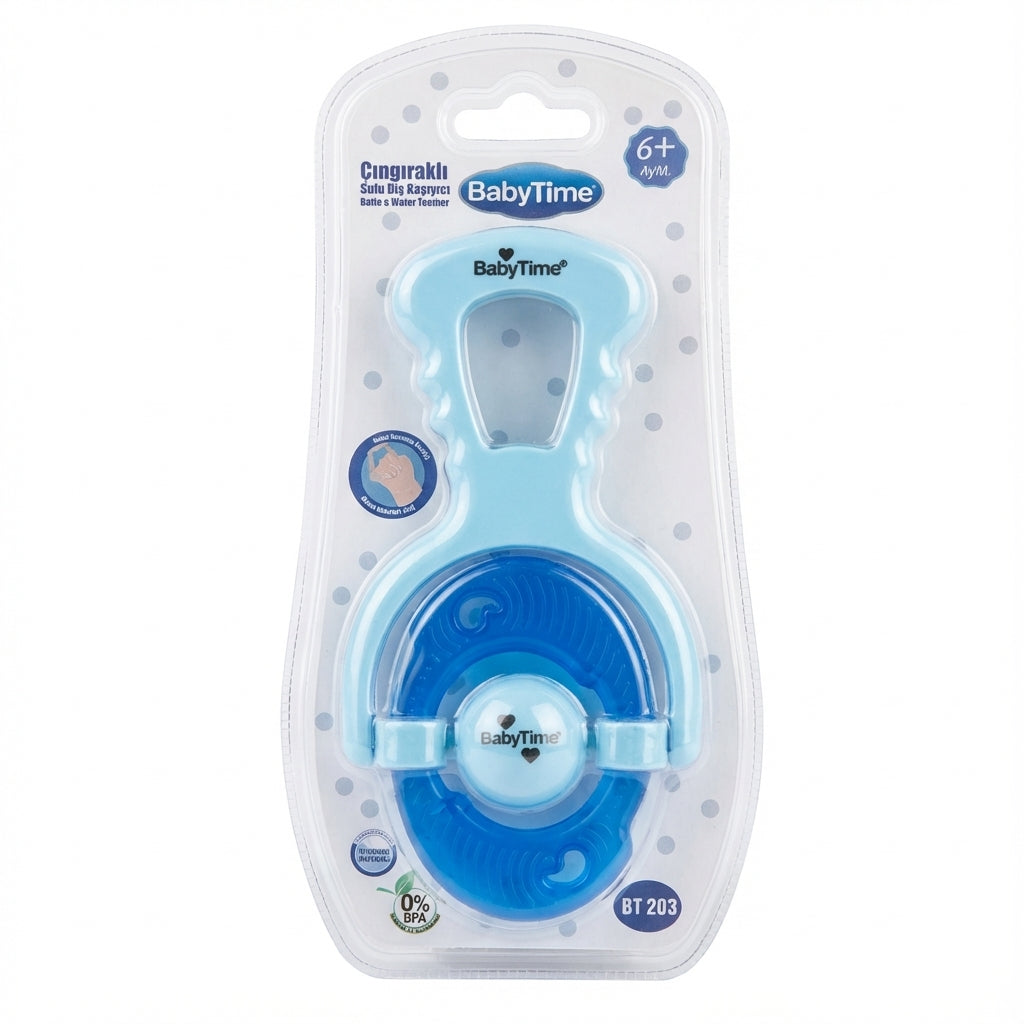 BabyTime Rattle & Water Teether