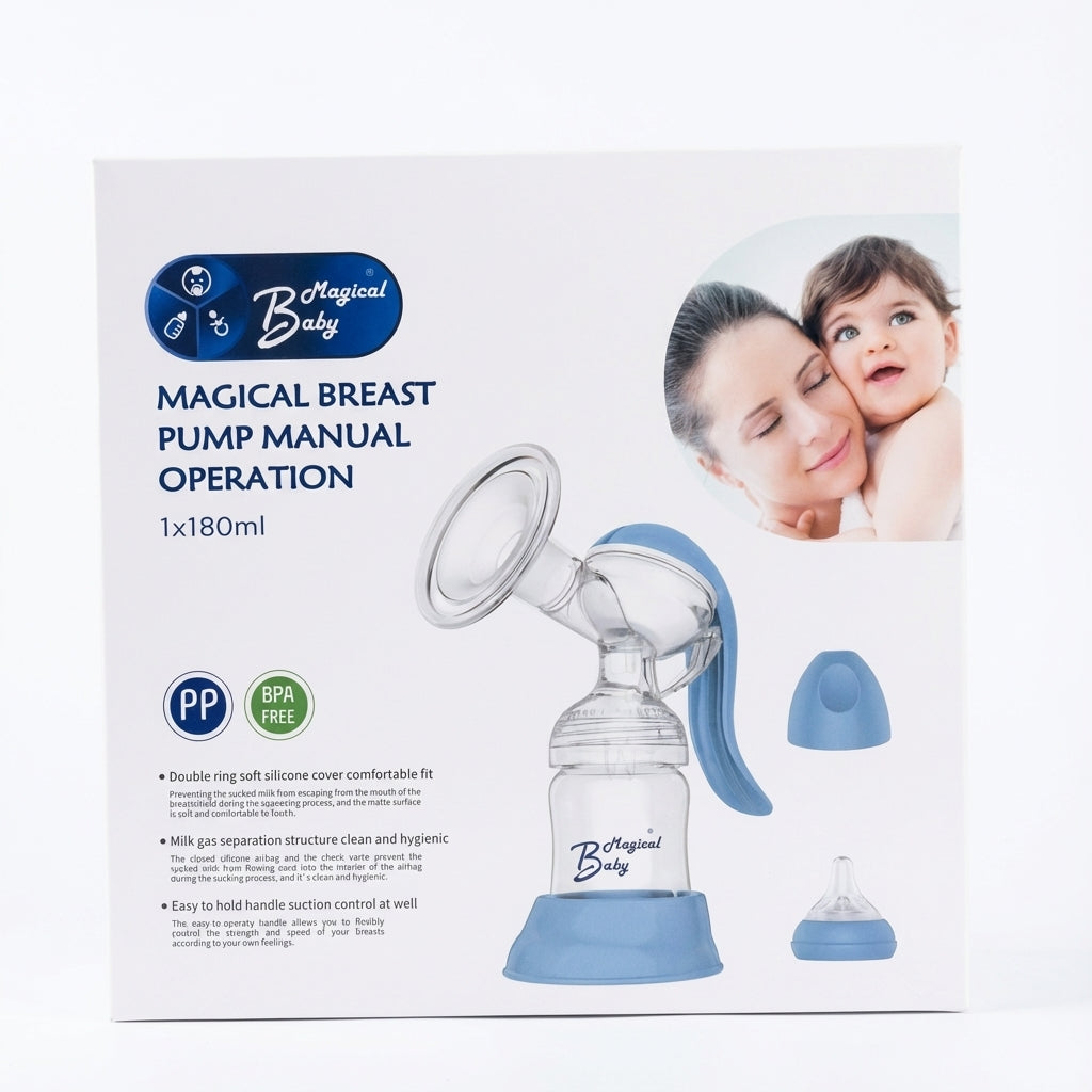 Magical Baby Manual Breast Pump 1x180ml