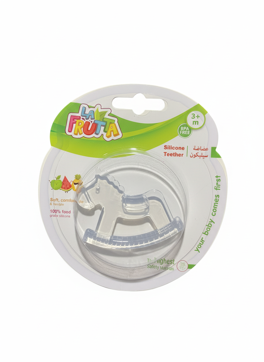 LA FRUTA Rocking Horse Silicone Teether