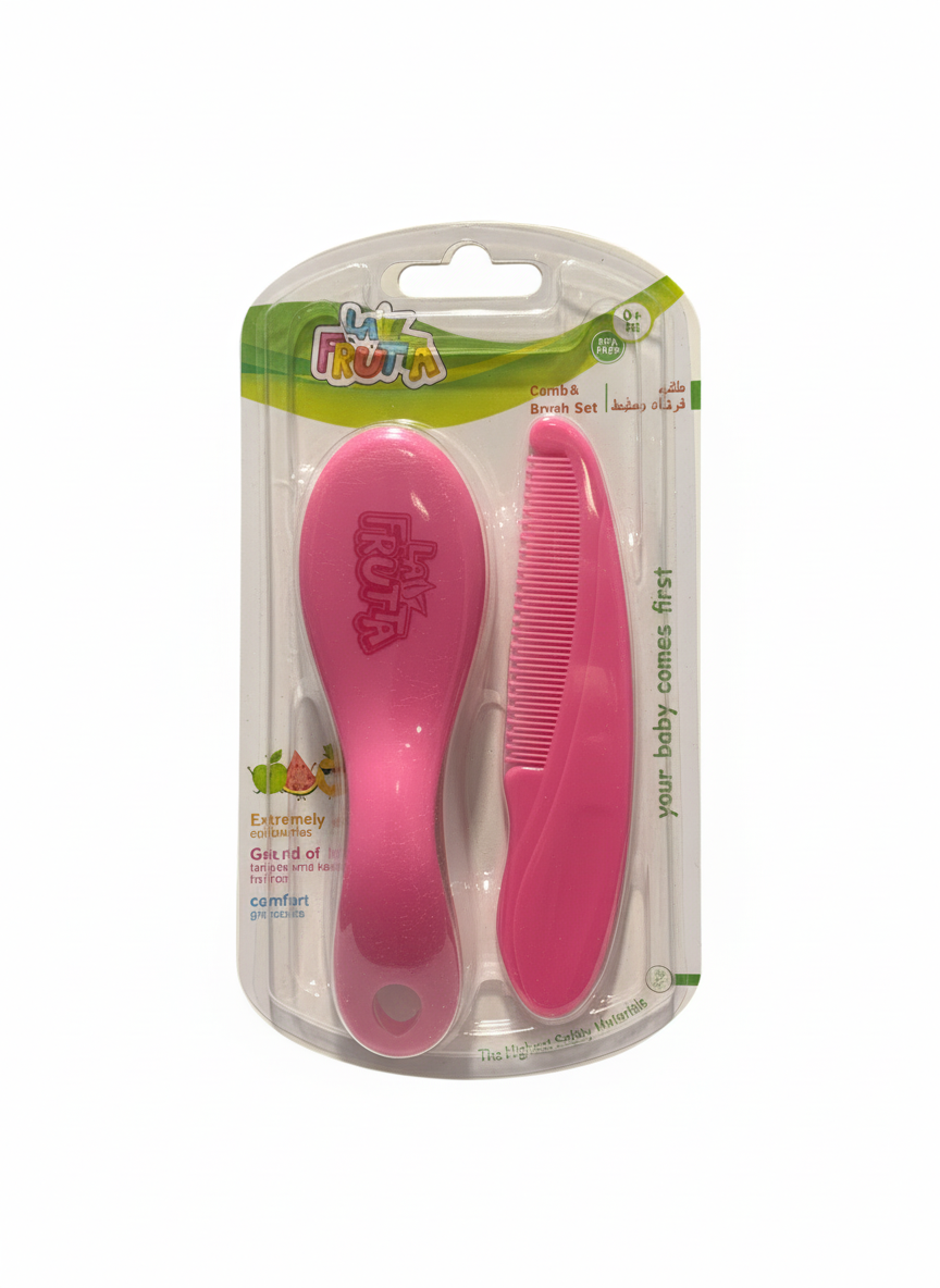 LA FRUTA Comb & Brush Set