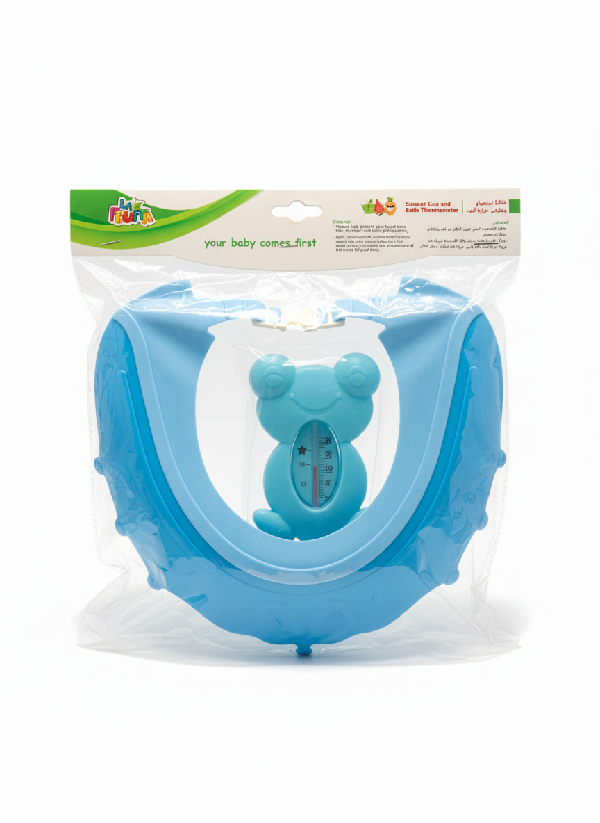 LA FRUTA Shower Cap and Bath Thermometer