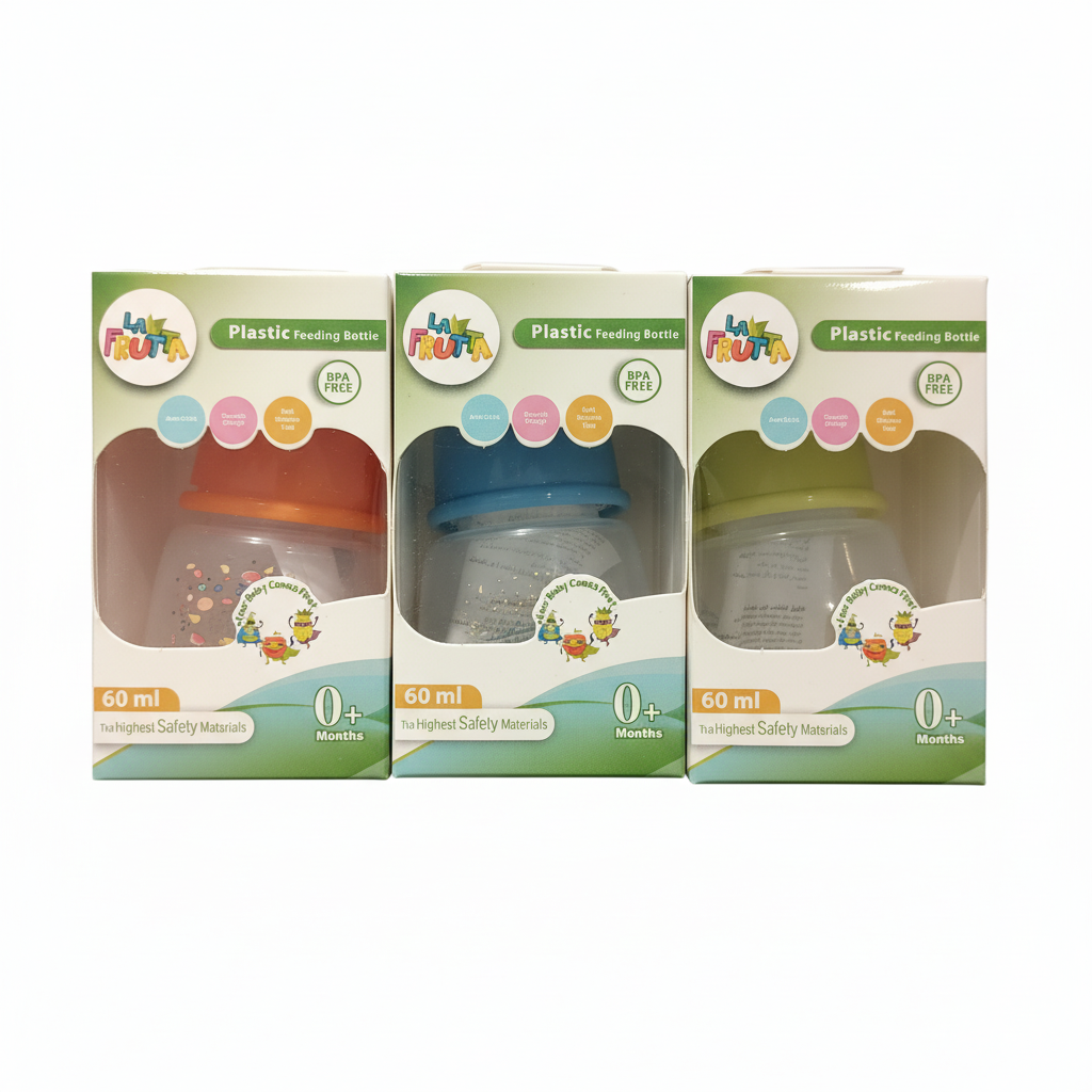 LA FRUTTA Plastic Feeding Bottle 60 ml