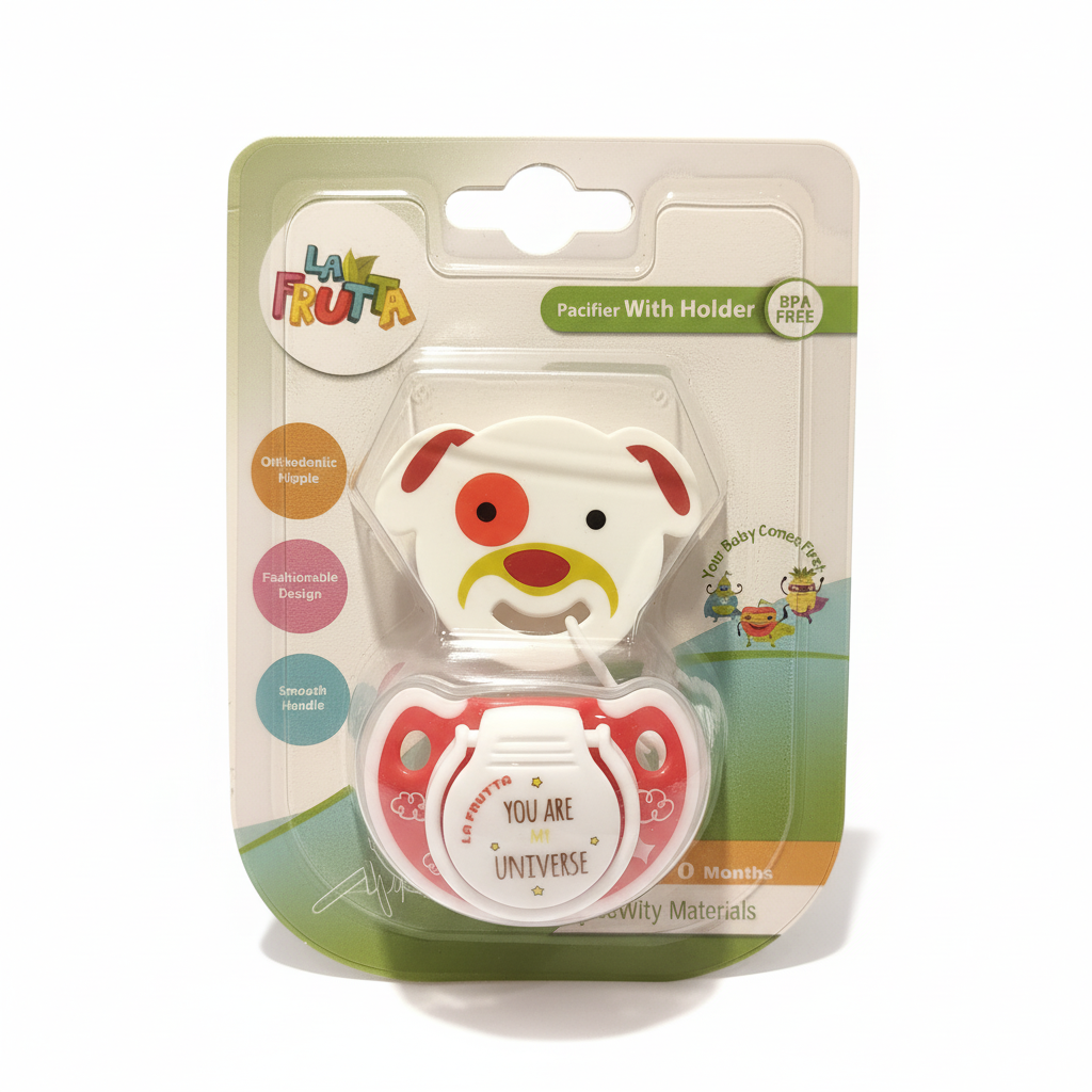 LA FRUTTA Pacifier with Holder