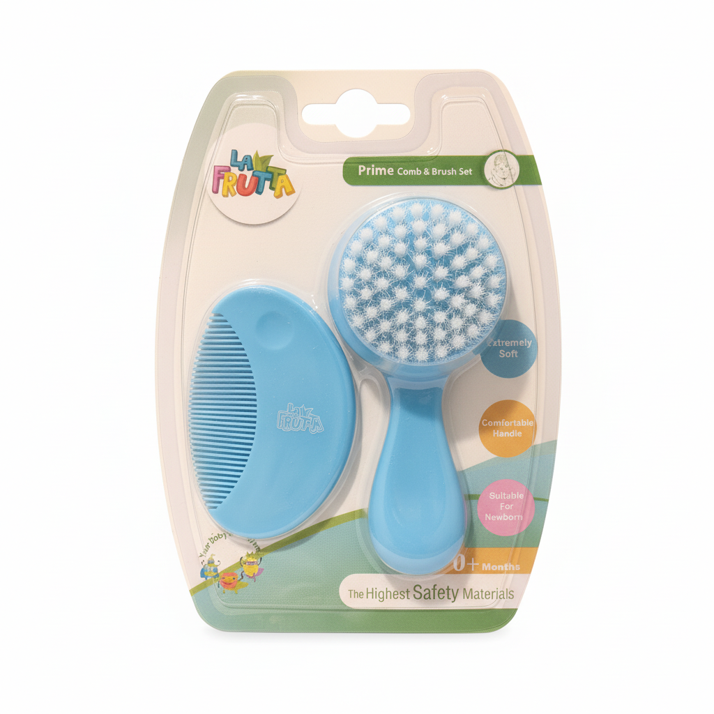 La Frutta Prime Comb & Brush Set