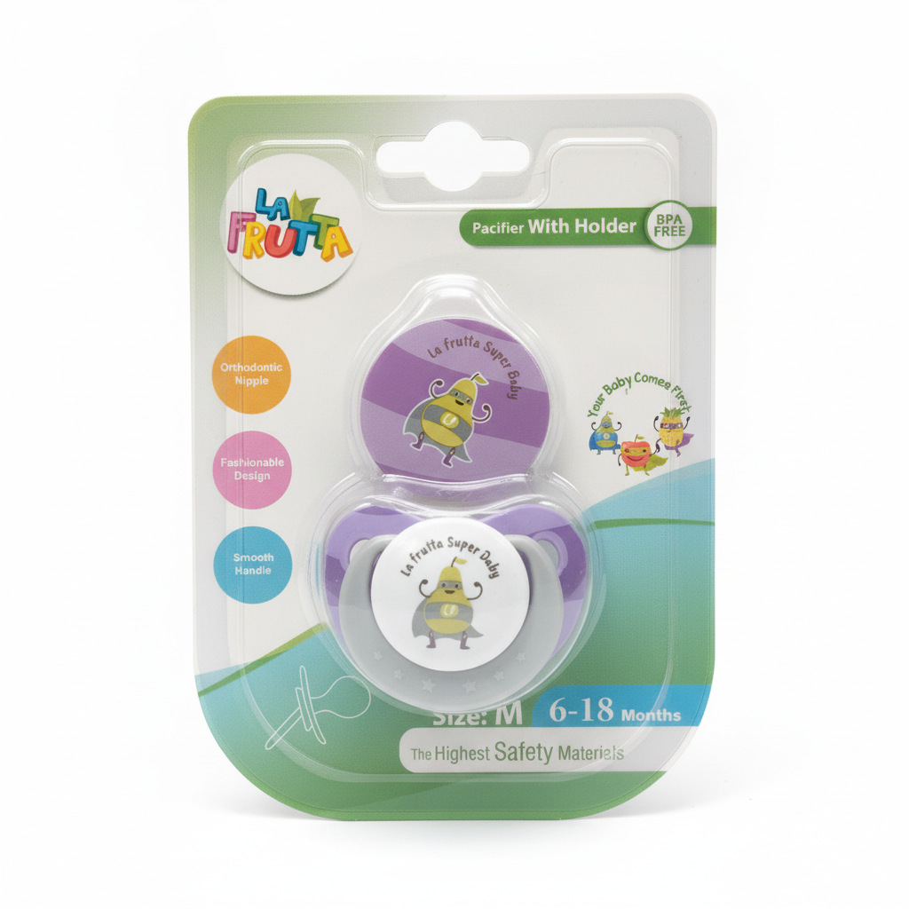LA FRUTTA Pacifier With Holder