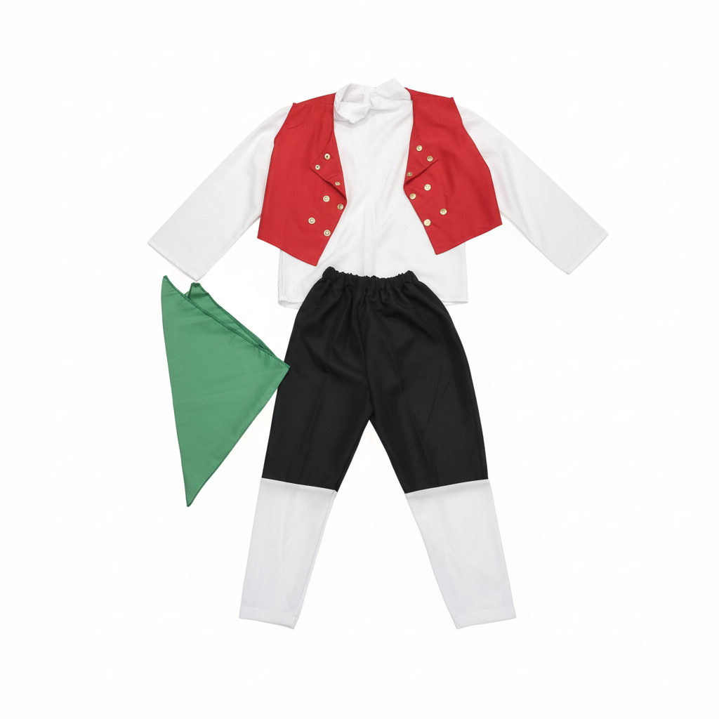 Italian Children's Traditional Folk Performance Costume