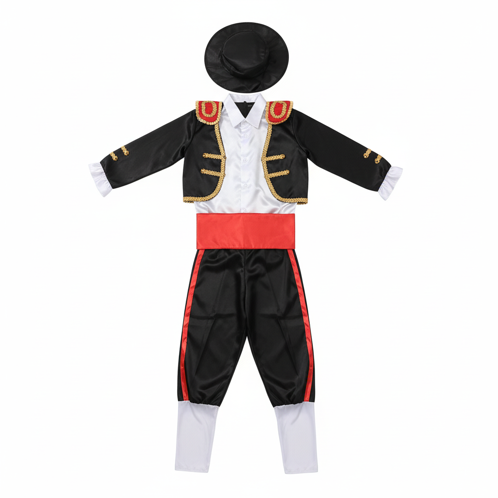 Children's Mexican Matador Bullfighter Costume