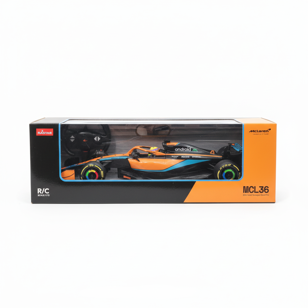 Rastar R/C McLaren Formula 1 Team MCL36 2022 Emilia Romagna Grand Prix Car