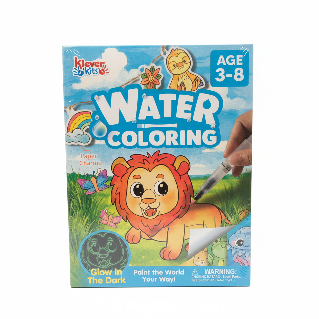 Klever Kits Water Coloring Paper Charms
