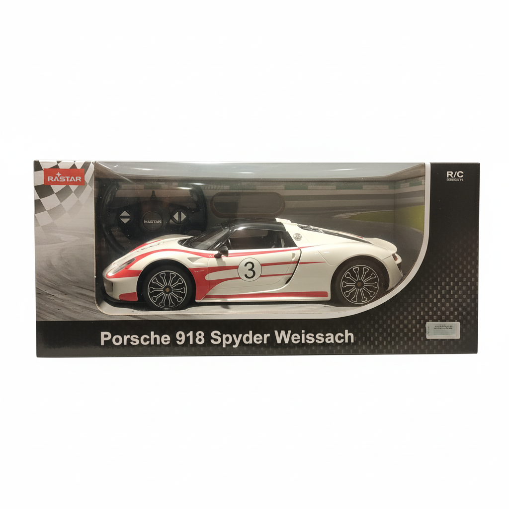 RASTAR R/C Porsche 918 Spyder Weissach 1:14 Scale