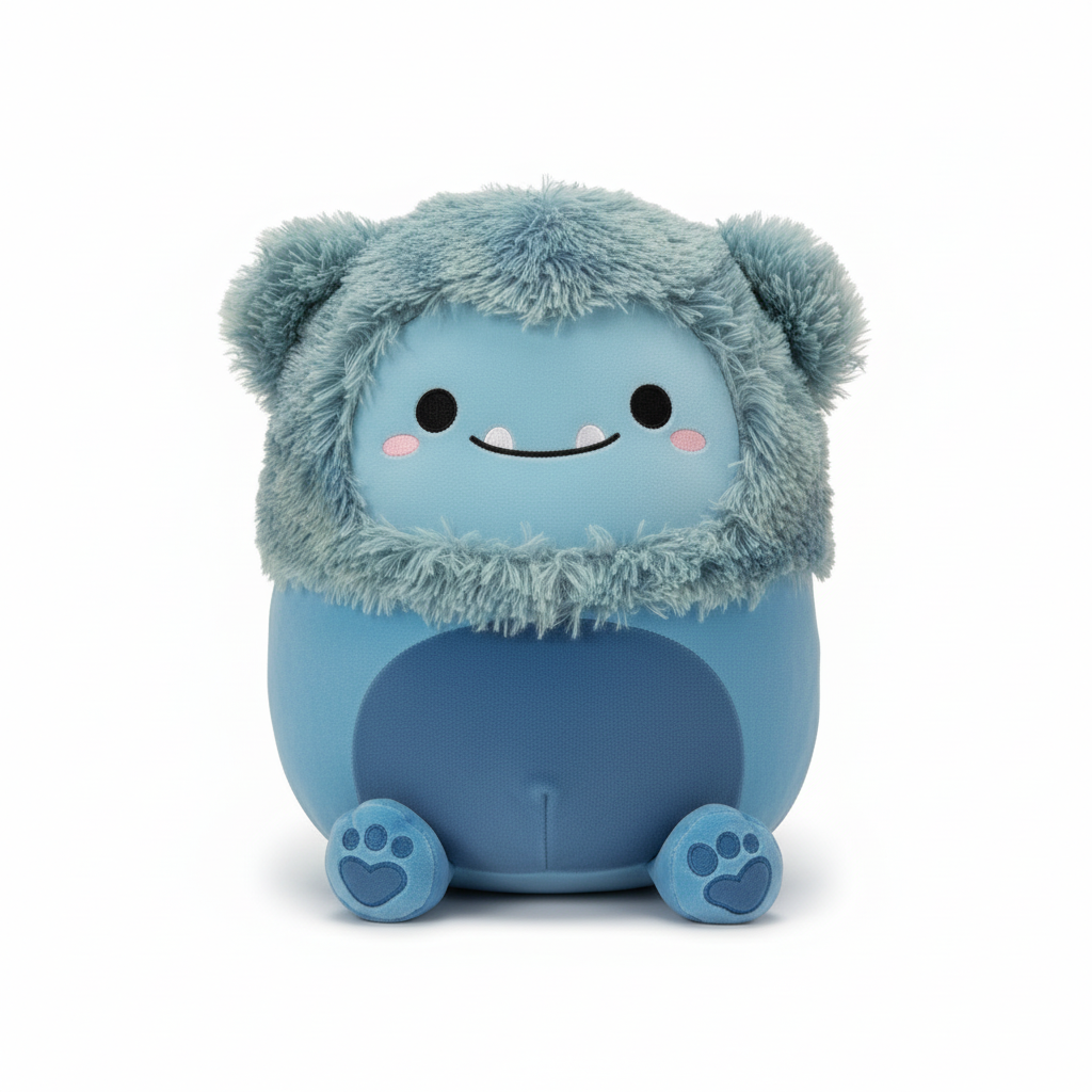 Squishmallows 12-inch Brina the Blue Bigfoot Plush