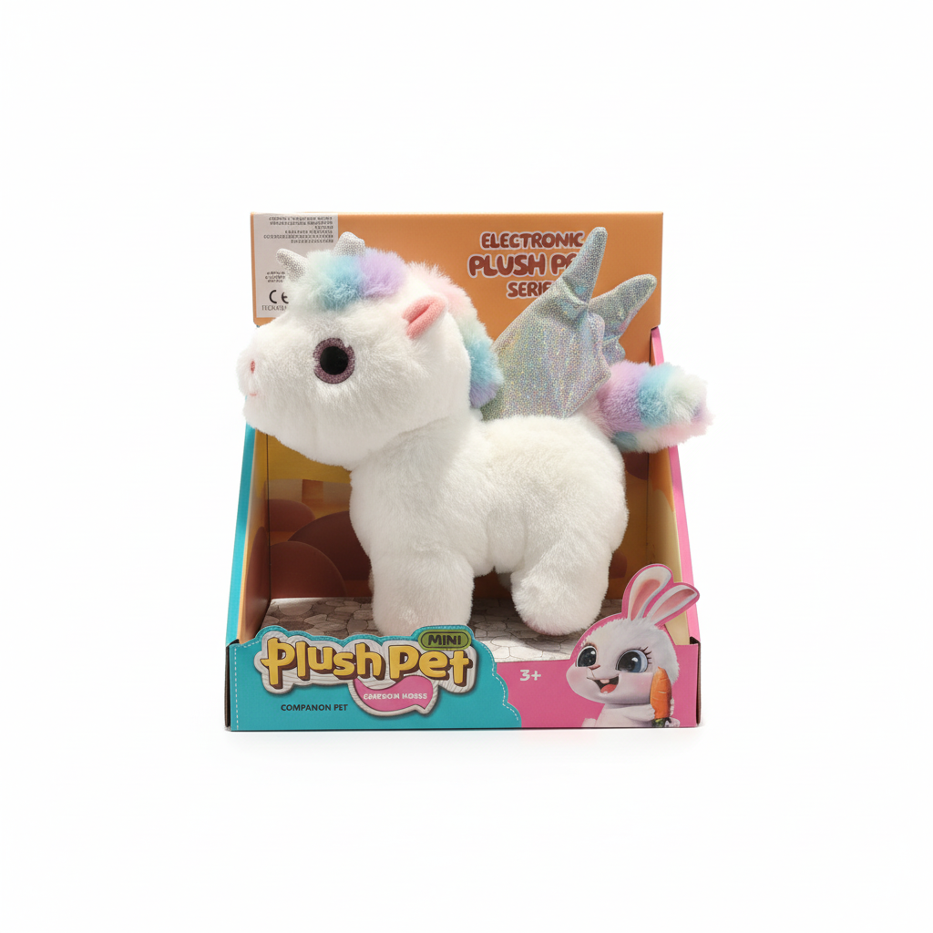 Electronic Plush Pet Mini Cartoon Horse
