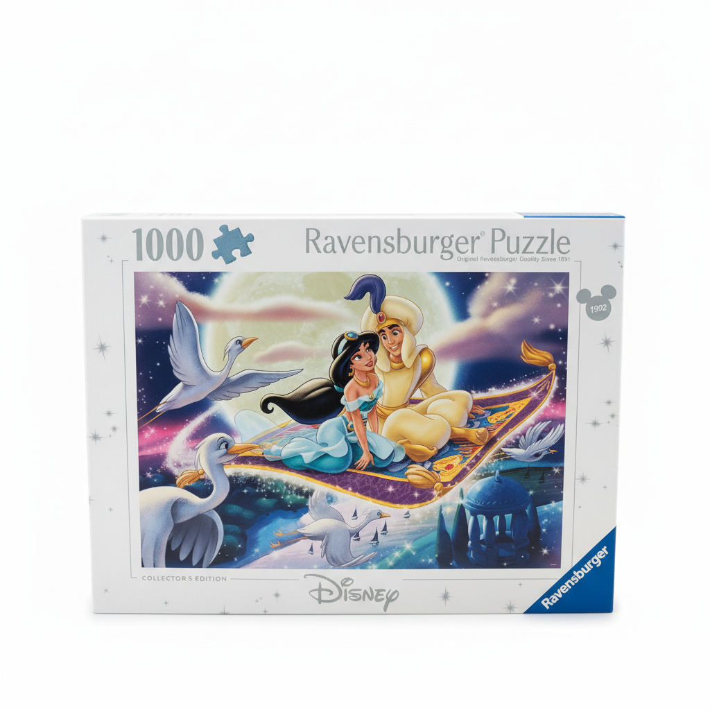 Ravensburger Disney Aladdin Magic Carpet Ride 1000 Piece Jigsaw Puzzle - Collector's Edition