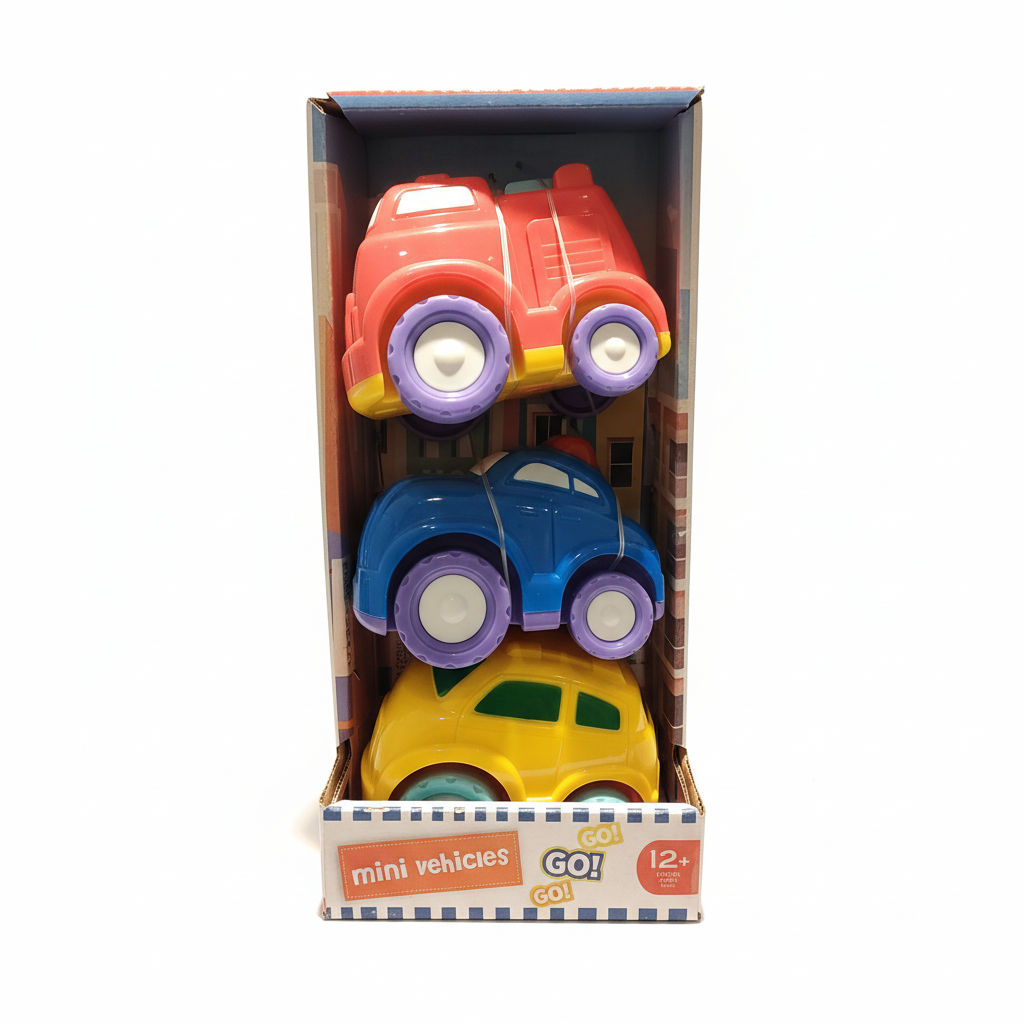 GO! GO! GO! Mini Vehicles Set