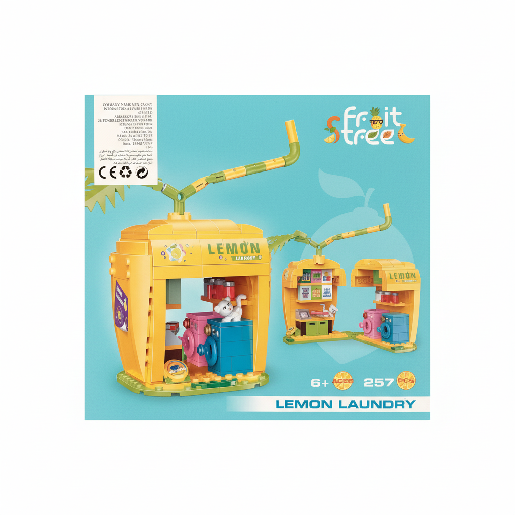 Fruit Street Lemon Laundry Building Blocks