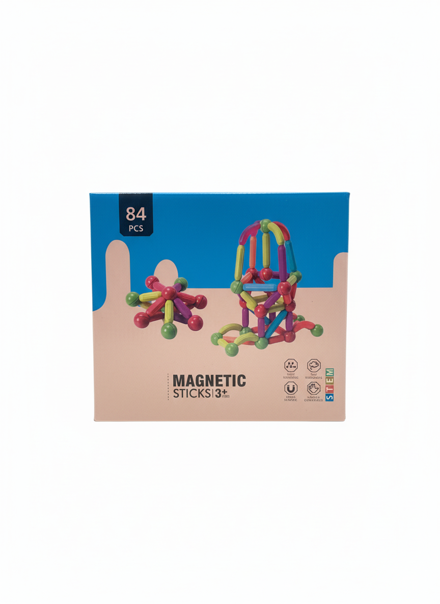 Magnetic Sticks - 84 PCS