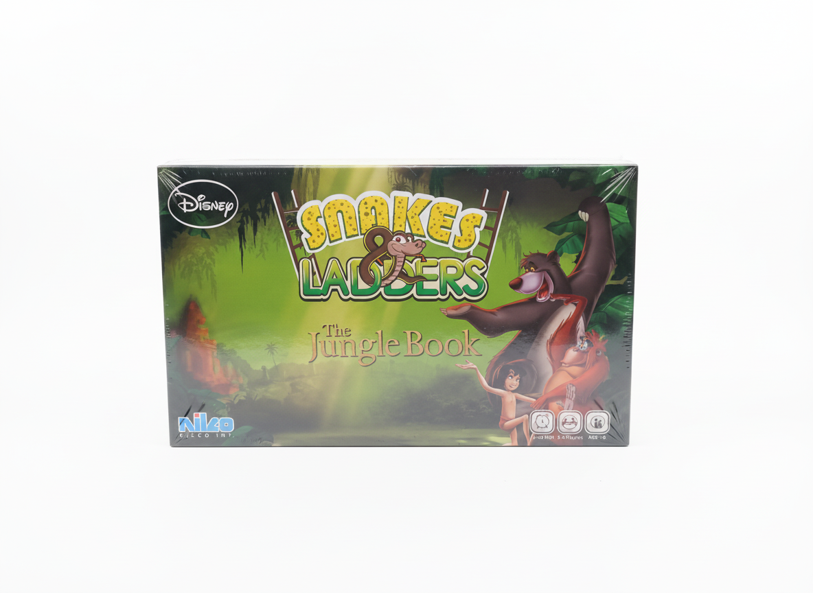 Disney The Jungle Book Snakes & Ladders Board Game