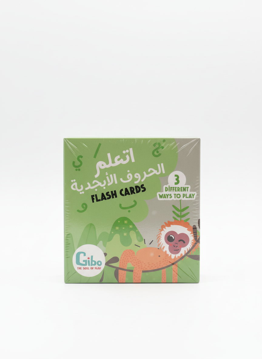 Gibo Learn the Alphabet Flash Cards