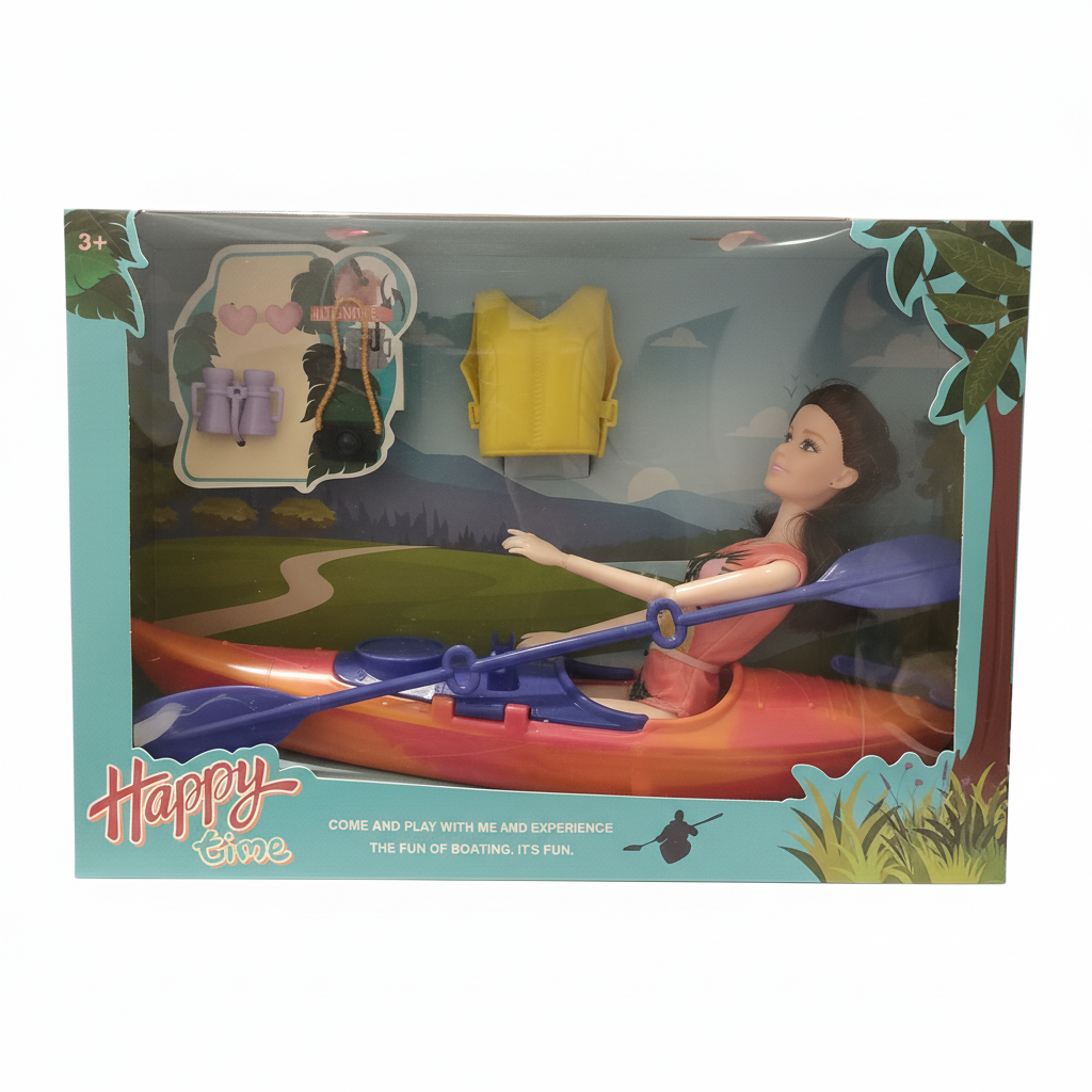 Happy Time Kayaking Adventure Doll Set