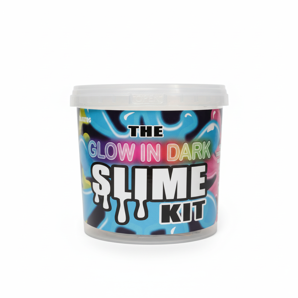 The Glow In Dark Slime Kit