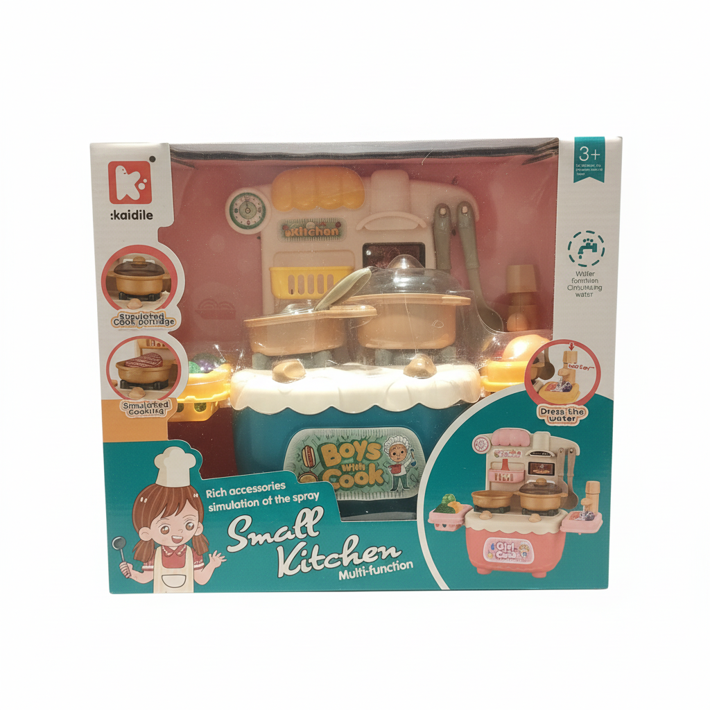 Kaidile Small Kitchen Multi-function Play Set