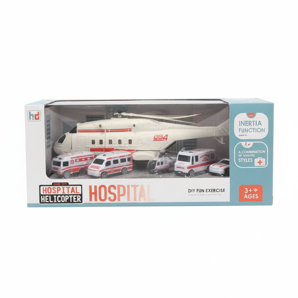 Hospital Helicopter Series Toys