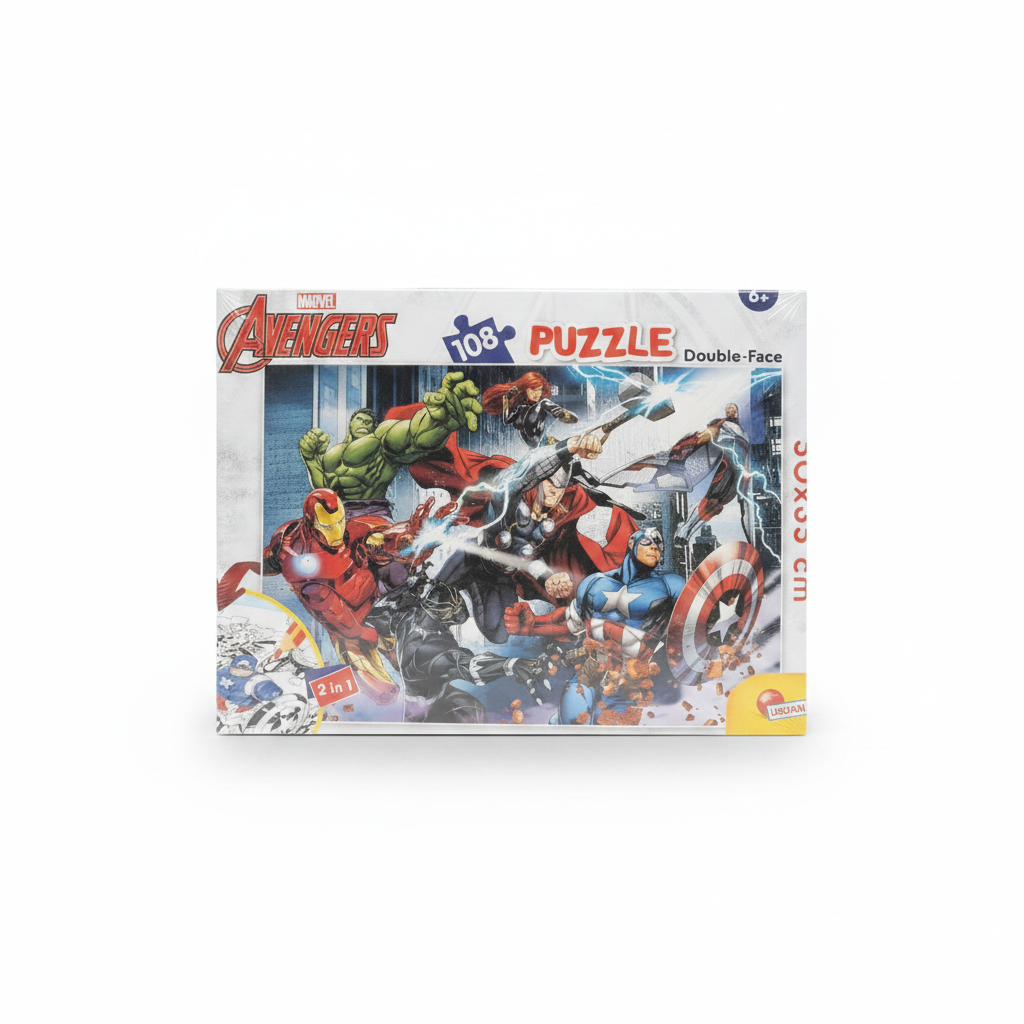 Marvel Avengers 108-Piece Double-Face Puzzle