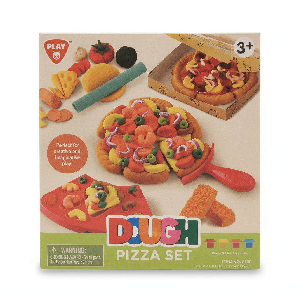 PLAY DOUGH PIZZA SET
