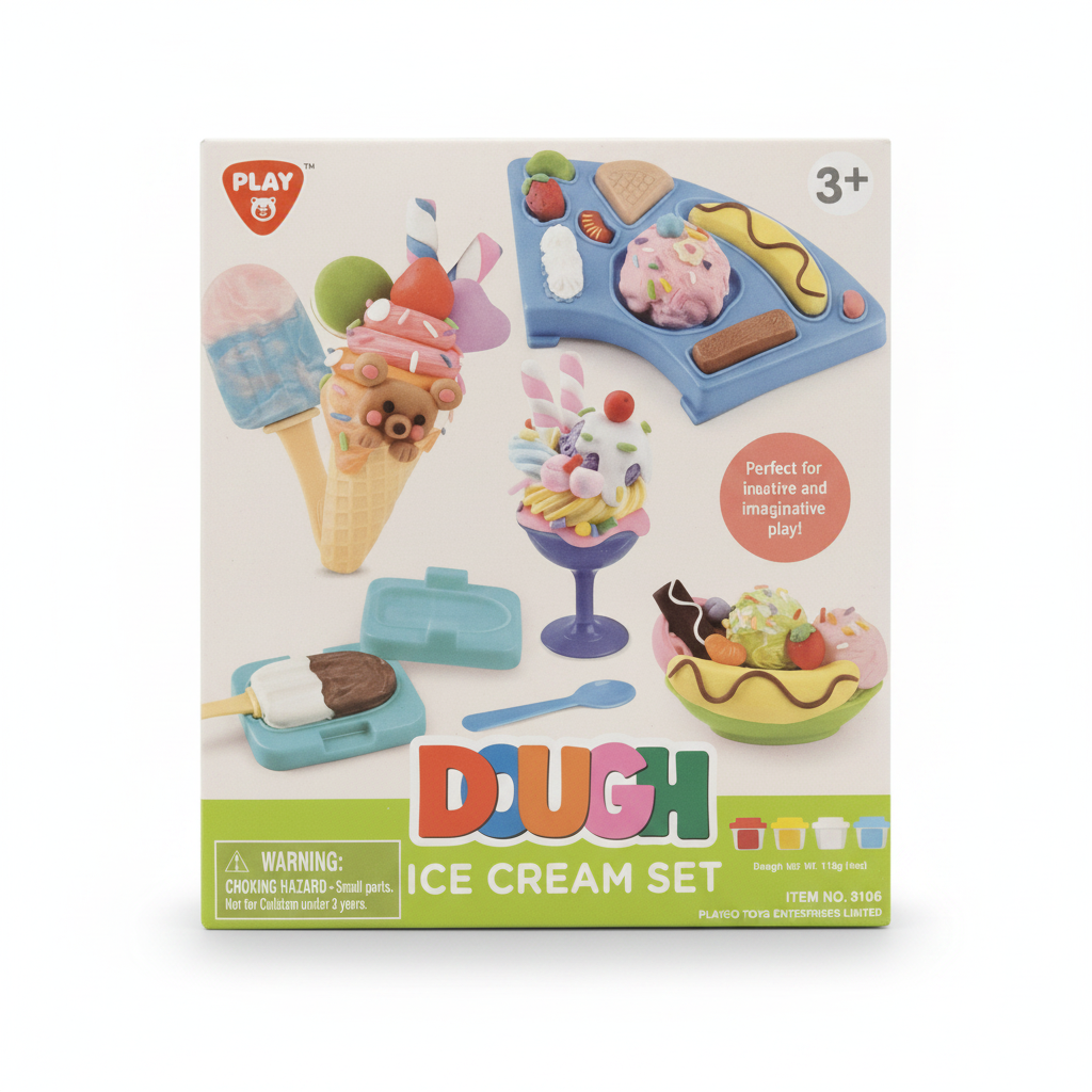 Play Dough Ice Cream Set