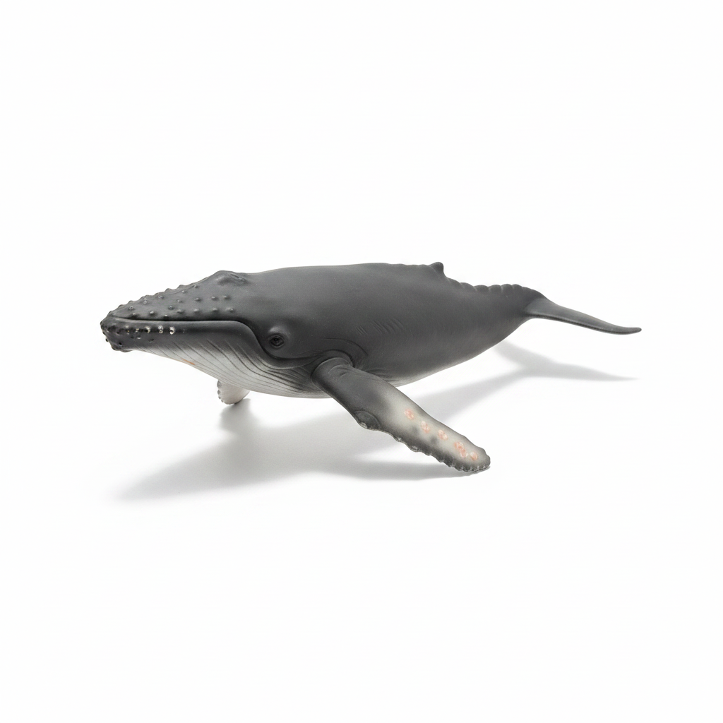 Detailed Humpback Whale Figurine