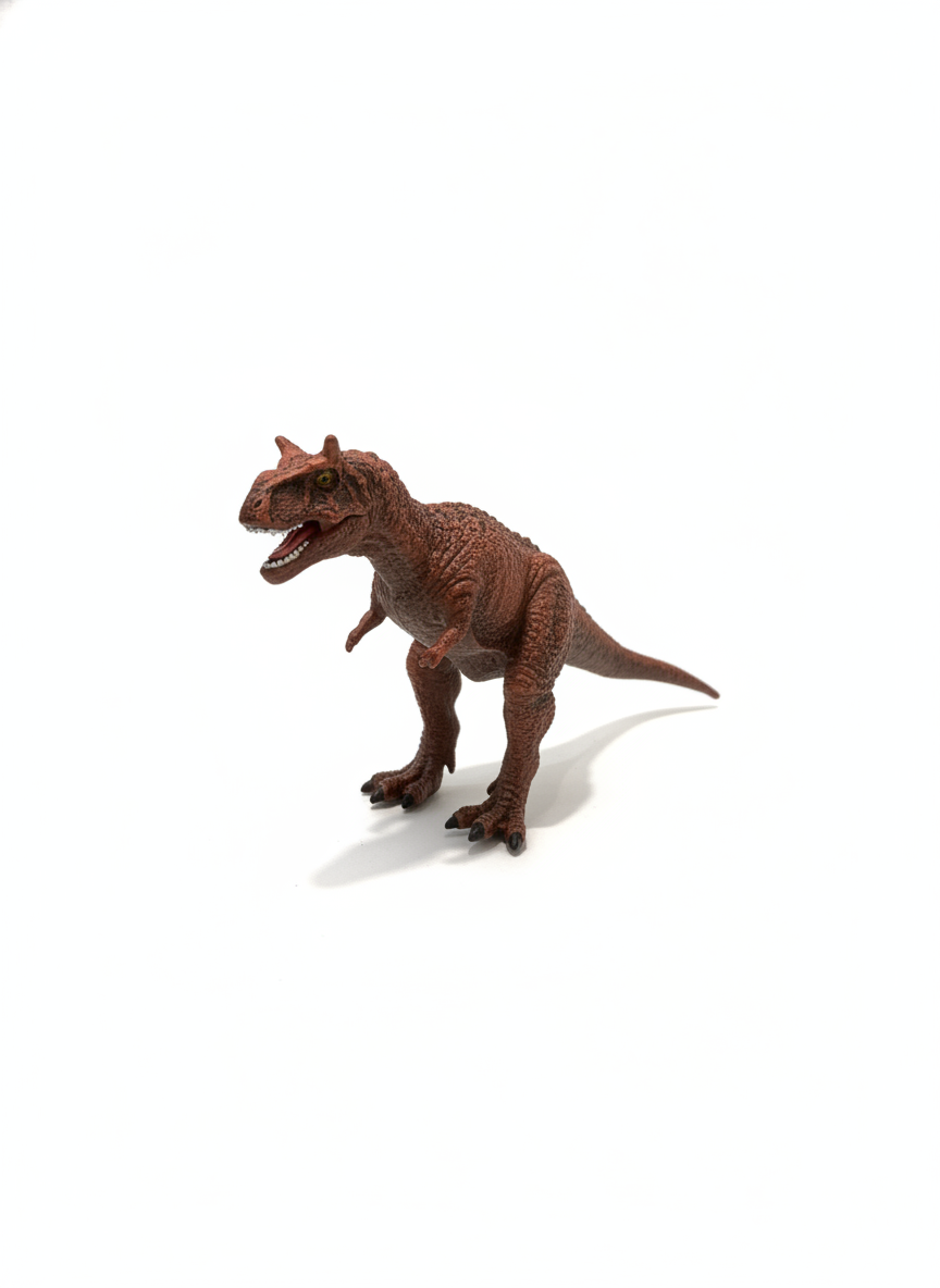 Realistic Carnotaurus Dinosaur Toy Figure