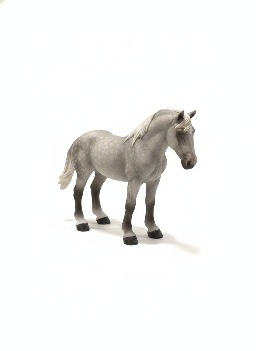 Schleich Dappled Grey Horse Figurine