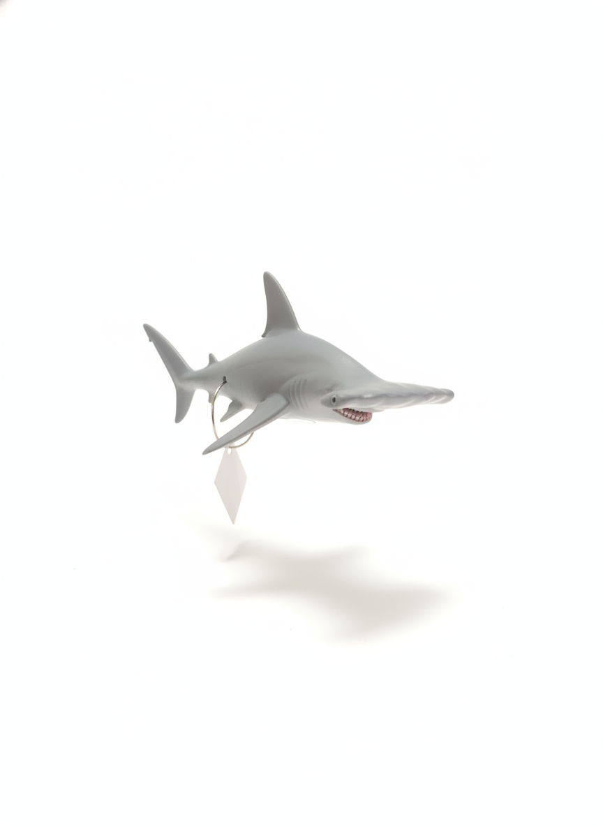 Hammerhead Shark Realistic Toy Figurine