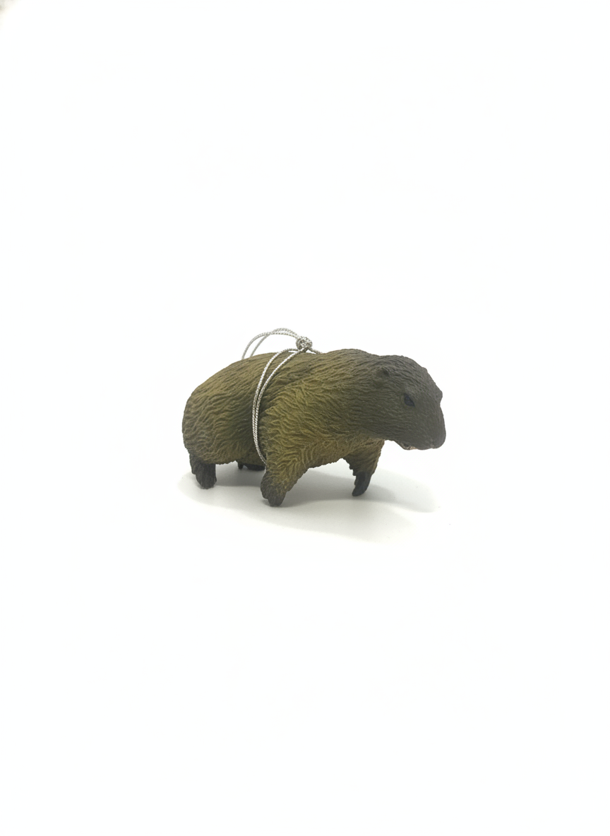 Realistic Capybara Figurine Ornament
