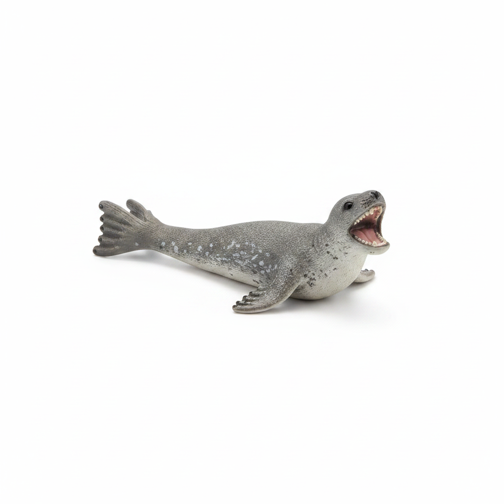 Realistic Seal Animal Figurine