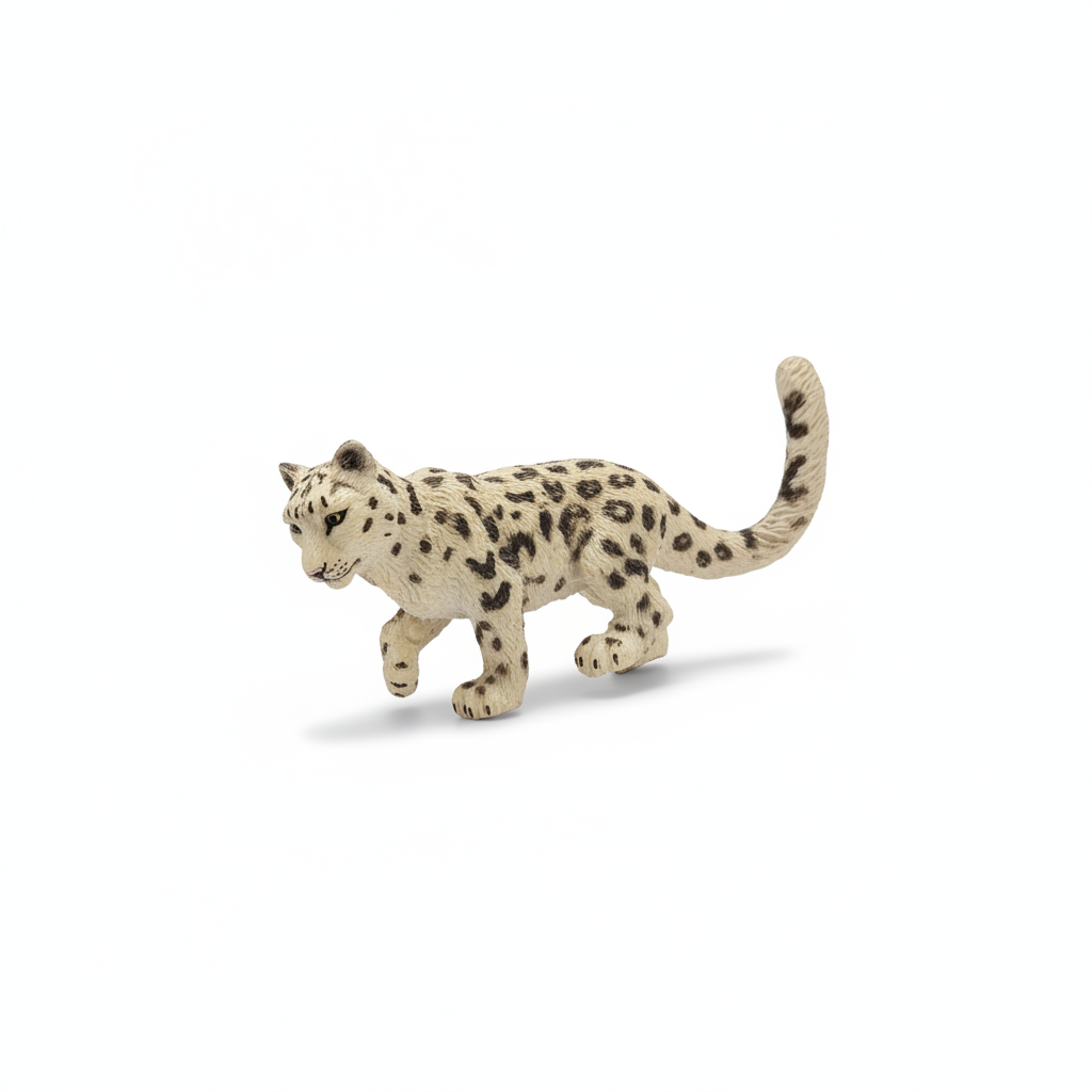 Snow Leopard Figurine