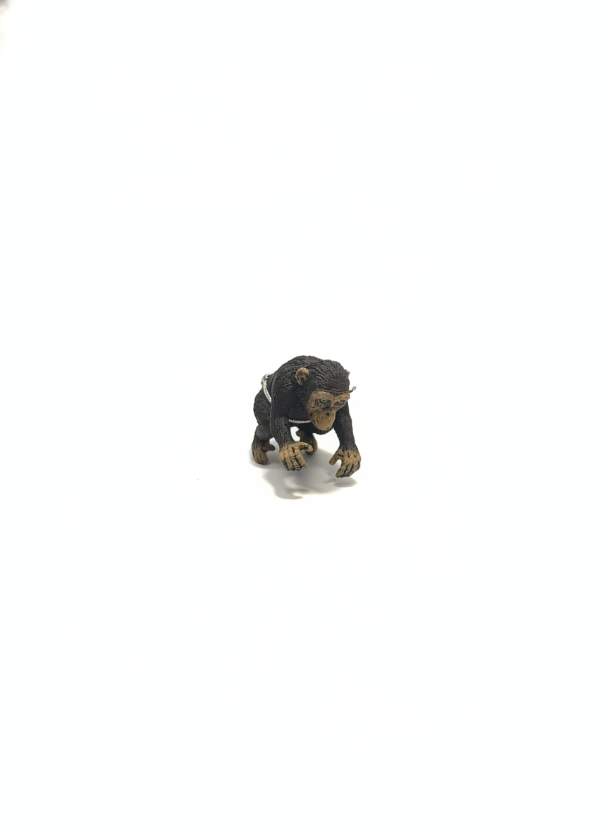 Miniature Chimpanzee Figurine