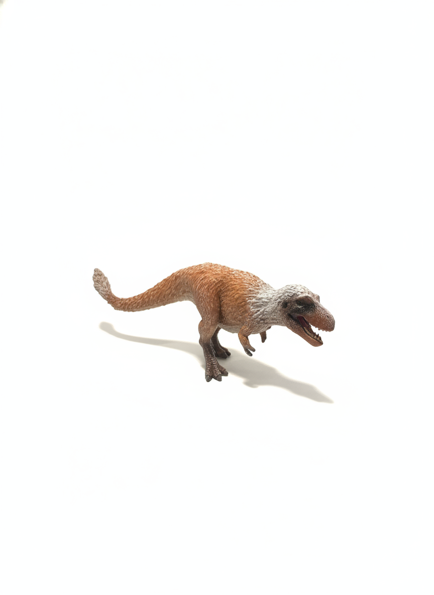 Detailed Feathered Dinosaur Figure