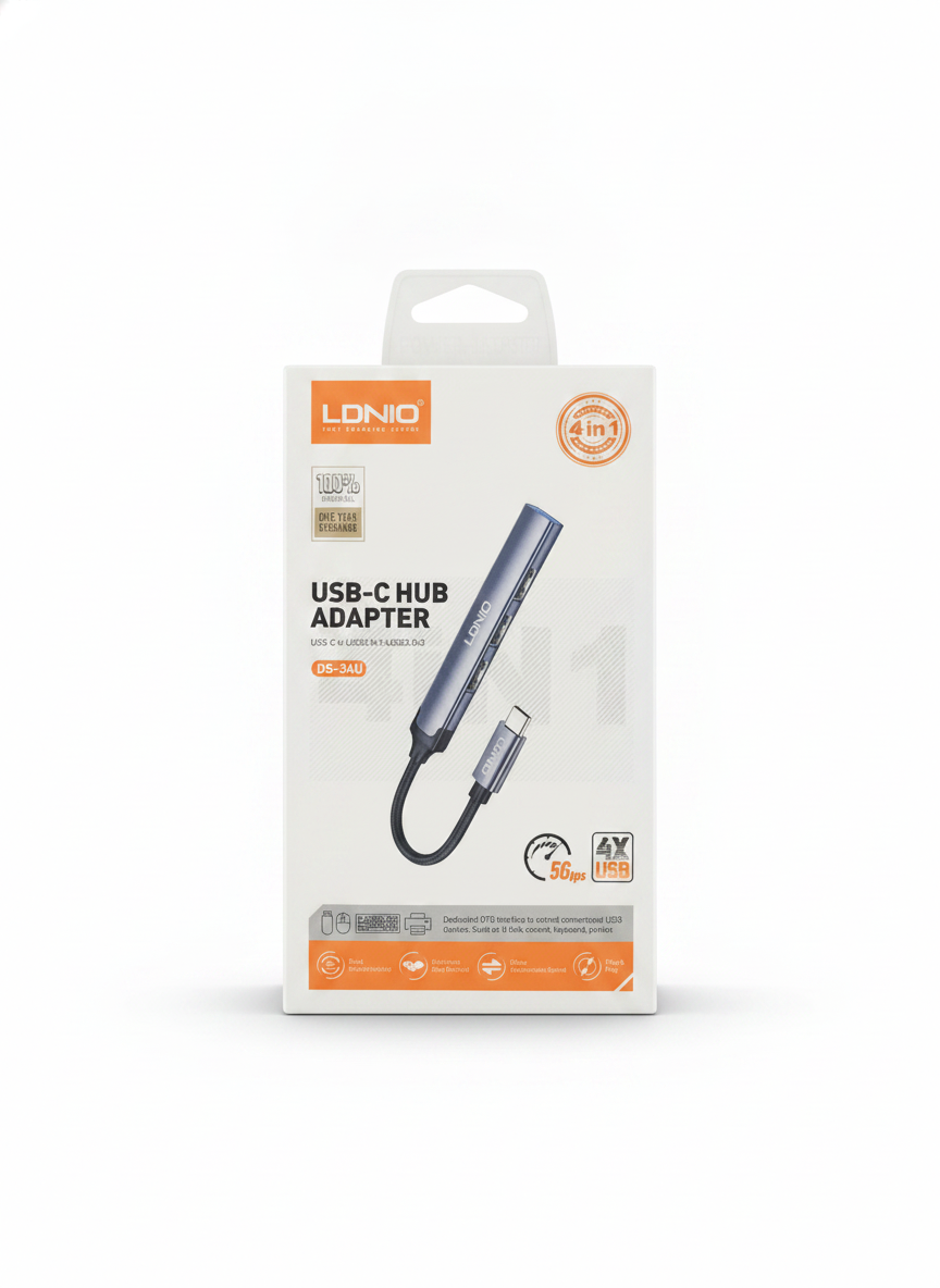 LDNIO USB-C HUB ADAPTER DS-34U