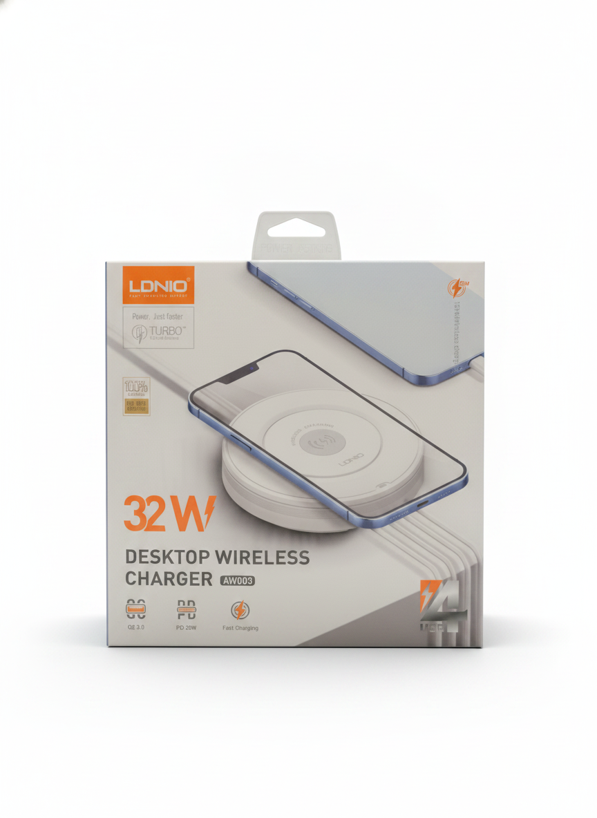 LDNIO 32W Desktop Wireless Charger AW003