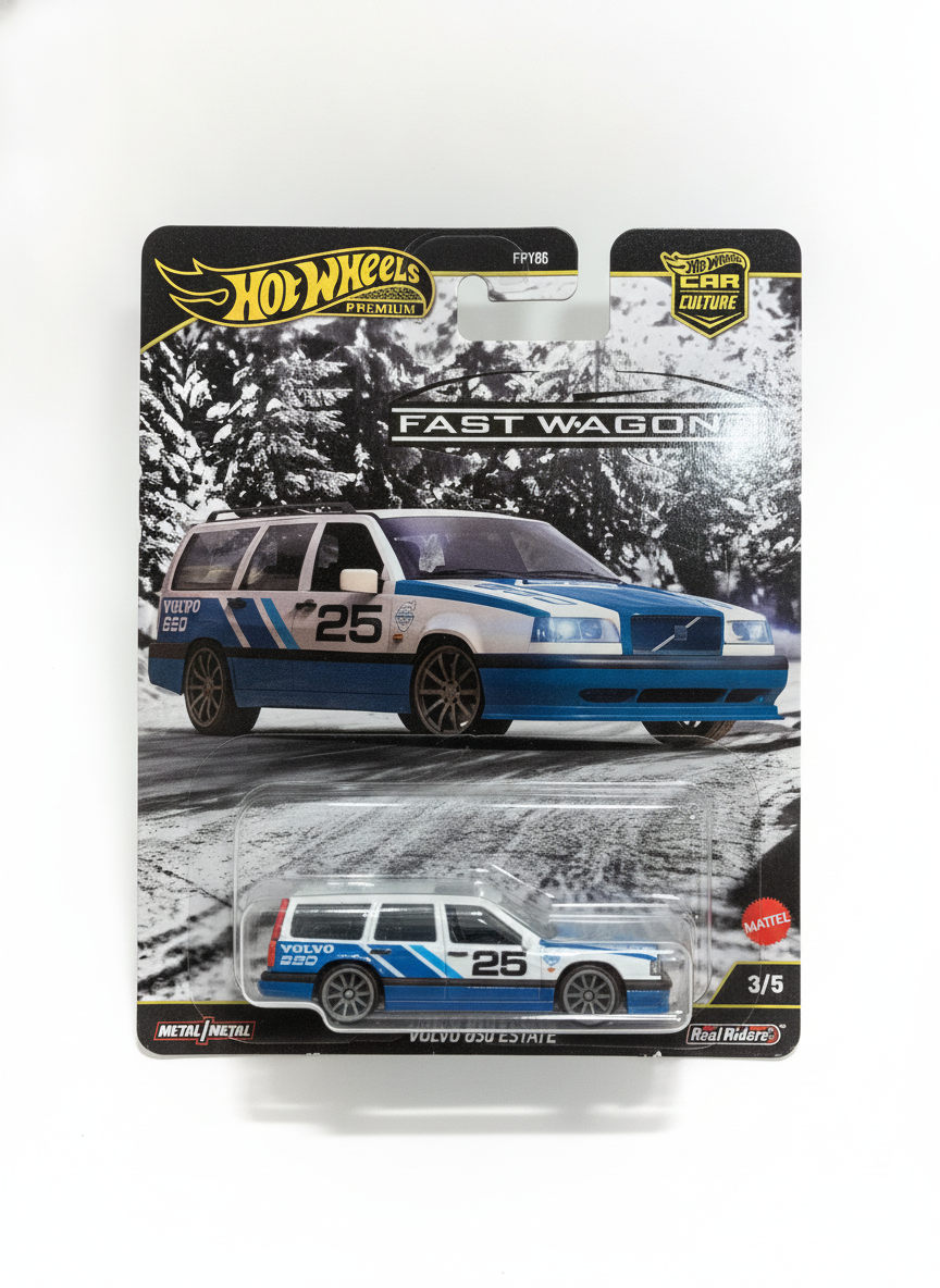 Hot Wheels Premium Car Culture Fast Wagon Volvo 850