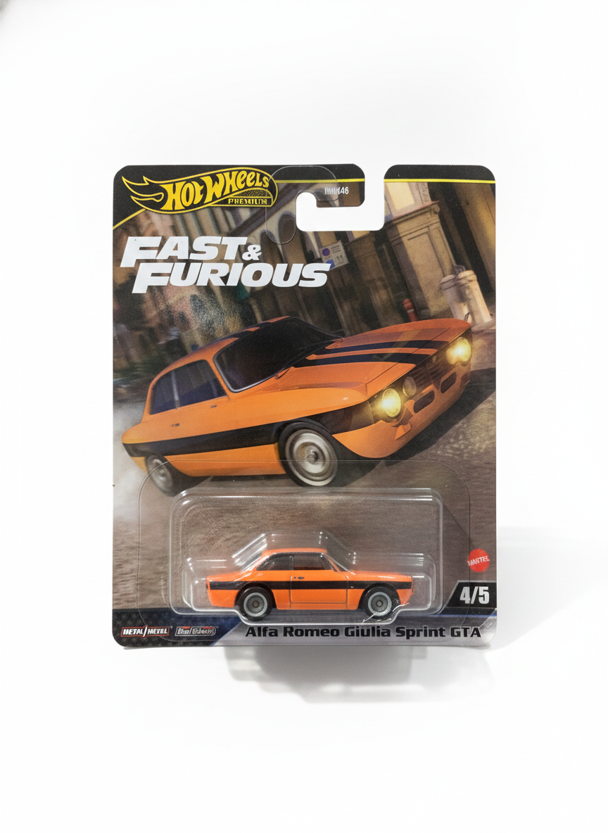 Hot Wheels Premium Fast & Furious Alfa Romeo Giulia Sprint GTA
