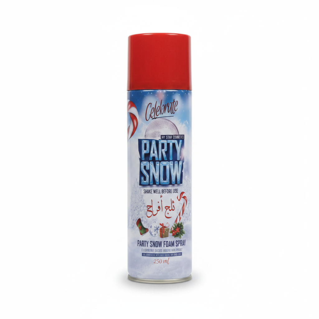Celebrate Party Snow Foam Spray by My Star Cosmetics