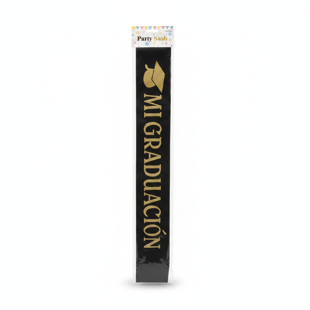 Graduation Party Sash - Mi Graduación
