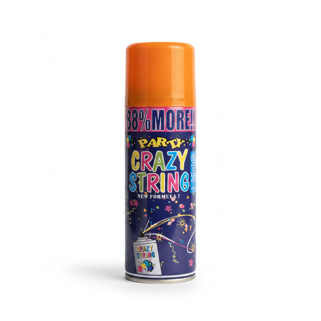 Party Crazy String 88% More! New Formula