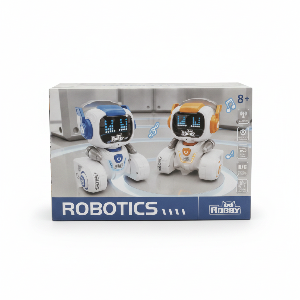 Robby Robotics R-001 Twin Robots