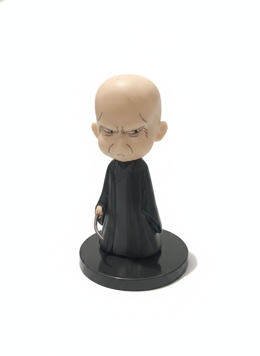 Chibi Grumpy Elder Monk Figurine