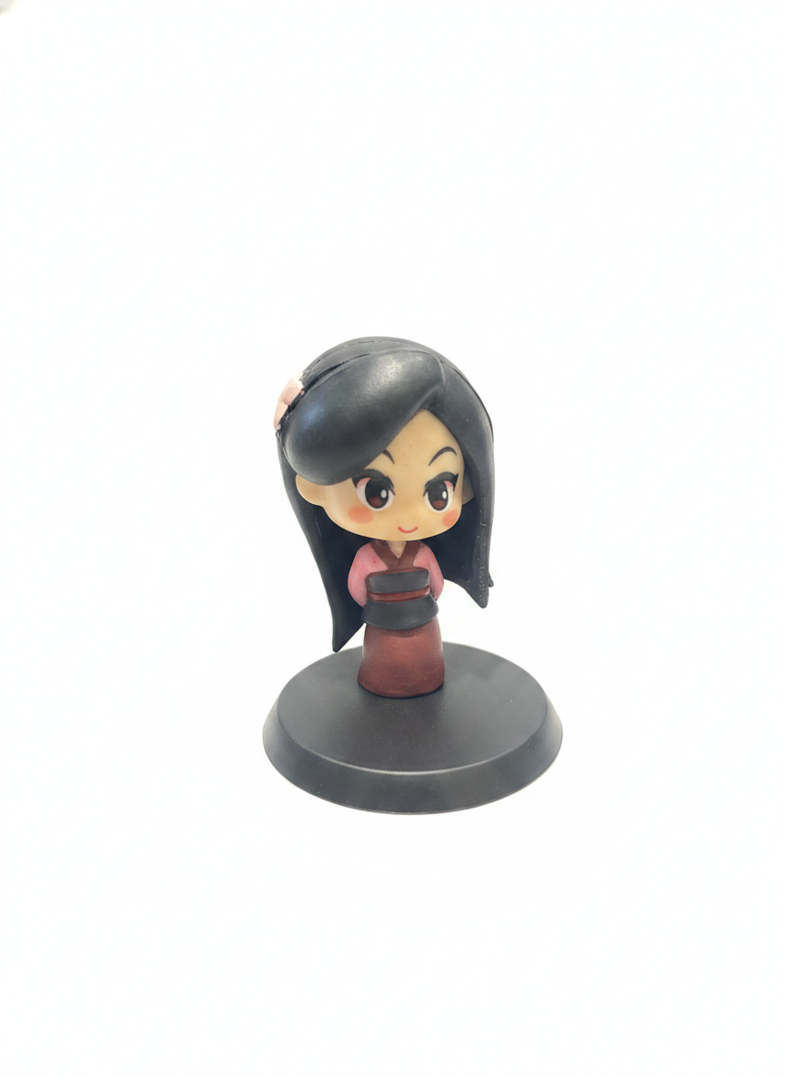 Disney Princess Mulan Chibi Collectible Figure
