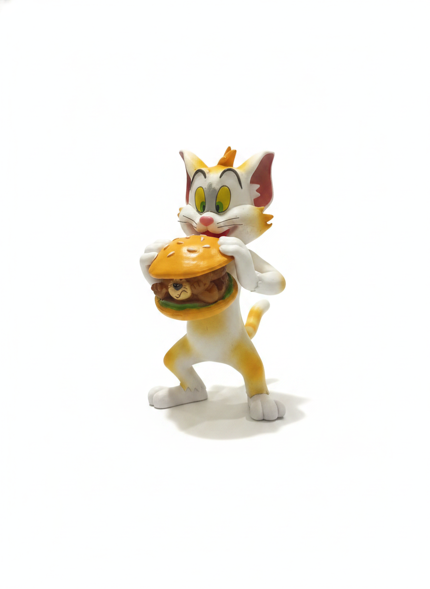 Tom Cat Burger Buddy Collectible Figure